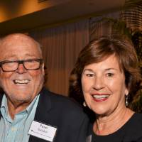 Peter Secchia with guest.